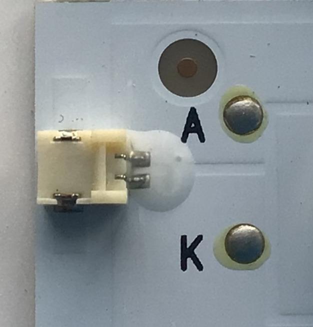 KIT DE LED'S PARA TV AIVOL ( 10 PZ ) / NUMERO DE PARTE 303CX500032 ( 5 PZ ) / 303CX500031 ( 5 PZ ) / ZDCX50D14L-ZC14F-01 / MODELO AET50320FN - Imagen 2